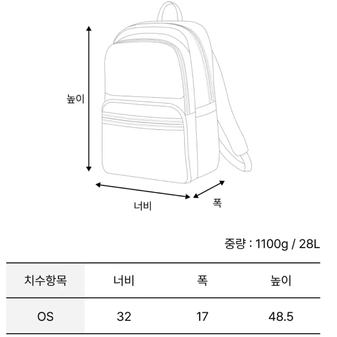 캉골 백팩 새제품 싸게 팔아요