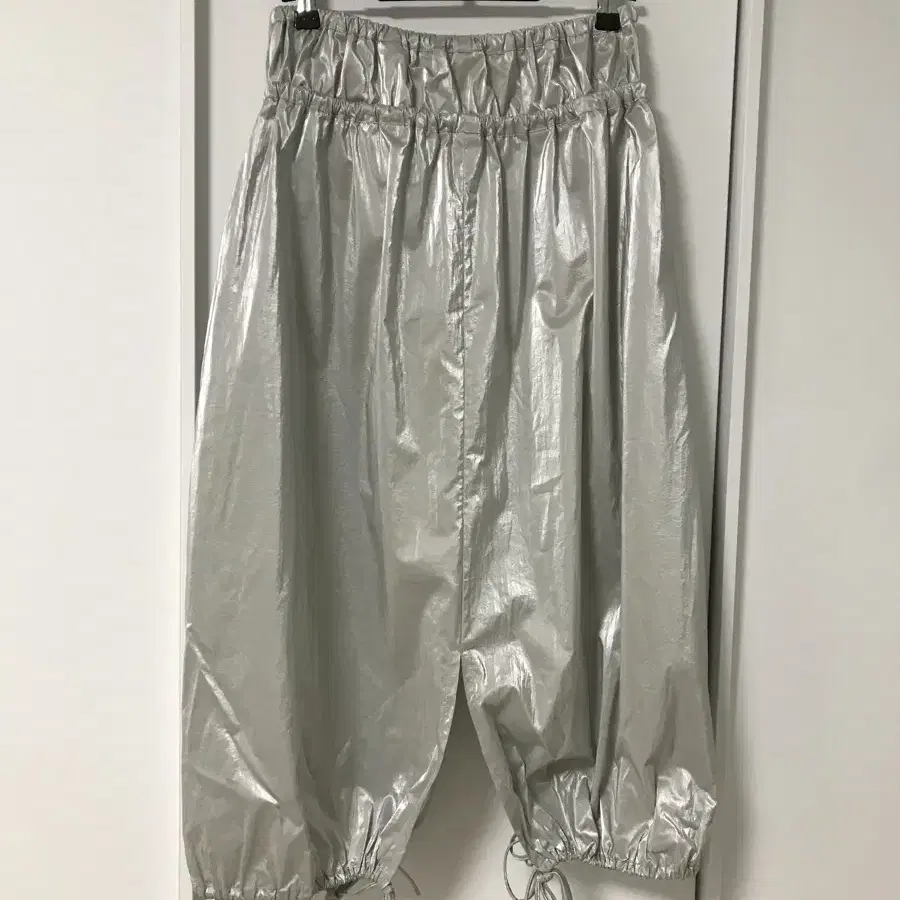 vintage silver string skirt (free)