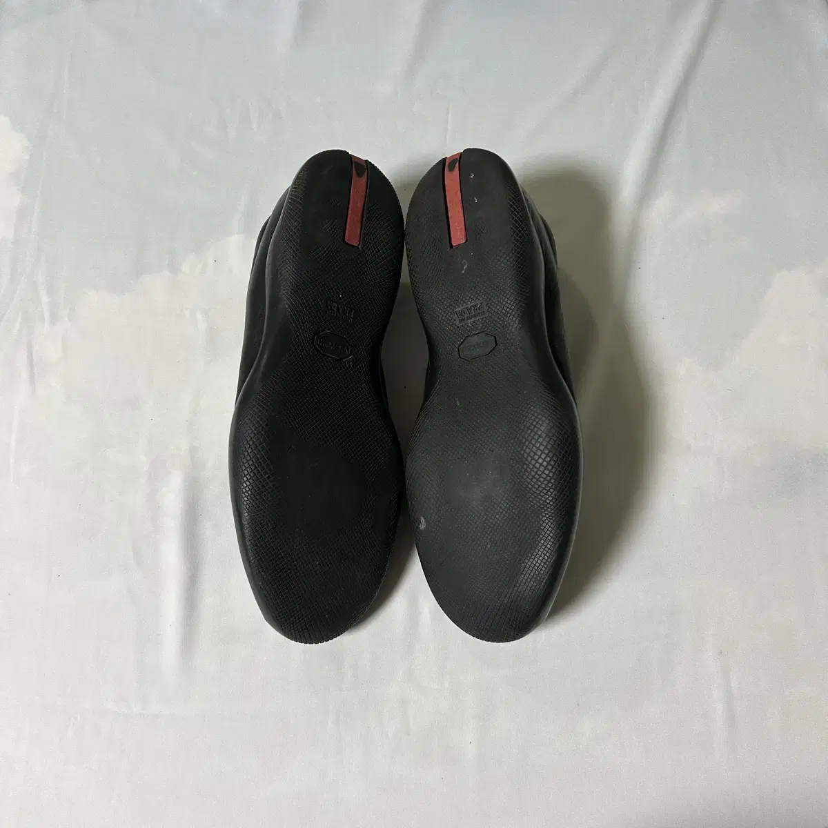 Prada nappa toggle slipon loafers