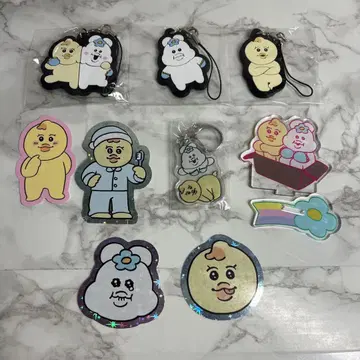 뽀쨤 키링 가챠가챠 키미마로 아크릴 스탠드 스티커