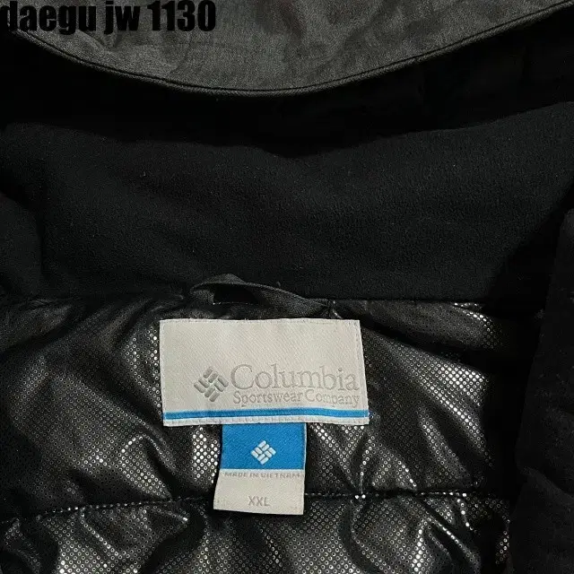 XXL COLUMBIA JUMPER 컬럼비아 패딩 점퍼