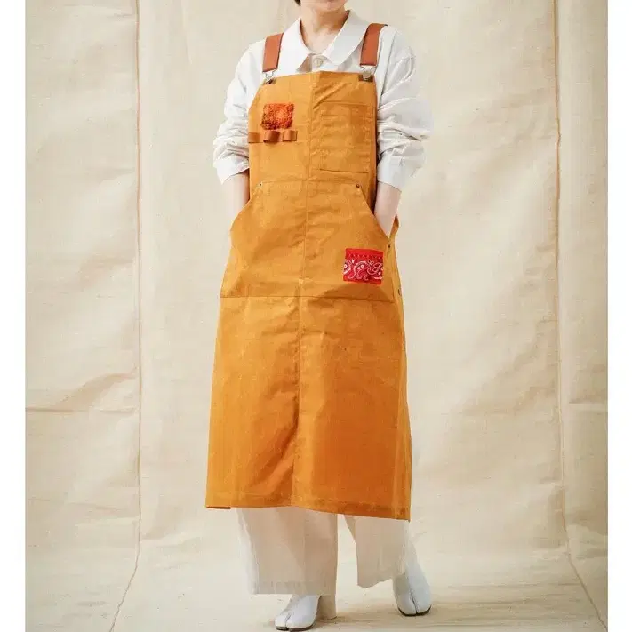 Gort 고트 waxed apron 왁스드 에이프론(프리)