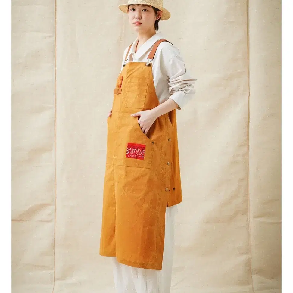 Gort 고트 waxed apron 왁스드 에이프론(프리)