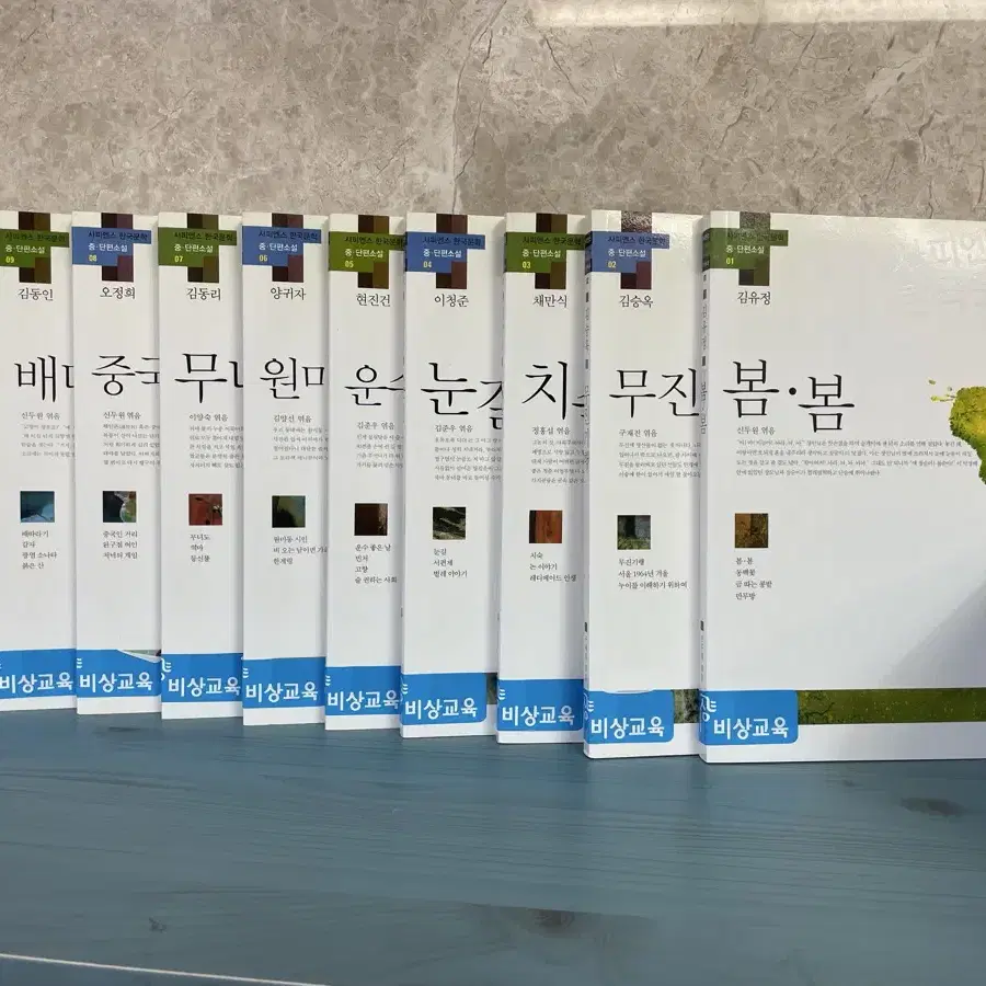 사피엔스 한국문학 중단편소설 전 10권 세트