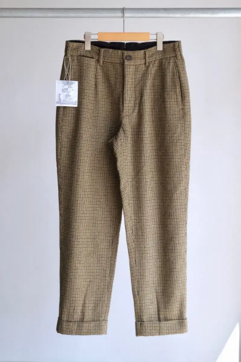 [sold out/unit] Engineeredgarments Andover Gunclub Check Wool Pants for sale