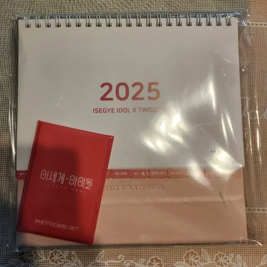 이세돌 두찜 2025 달력 + 포카