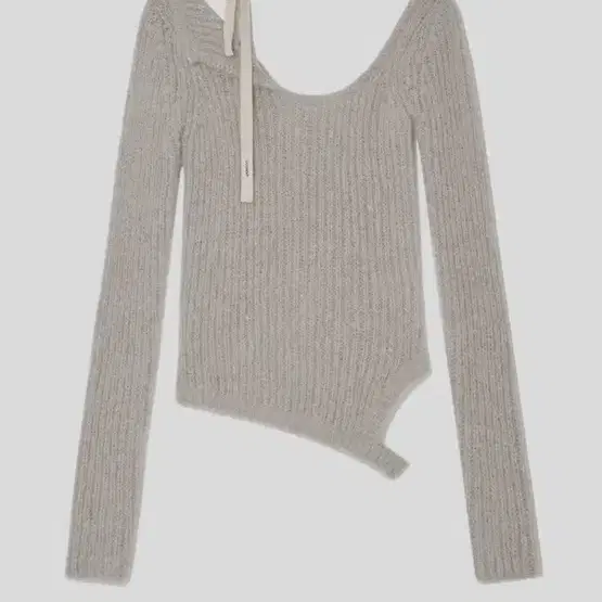 글로니 아이사 니트 포그 ISA ASYMMETRICAL KNIT TOP