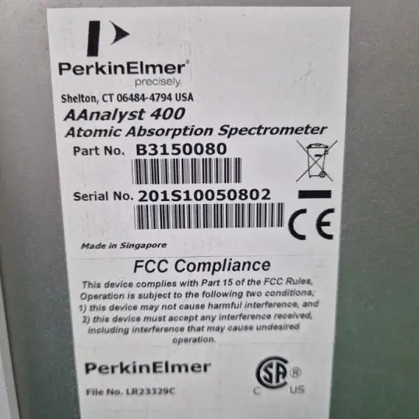 Perkin Elmer AAnalyst 400