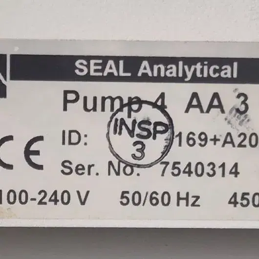 SEAL Analytical Pump 4 aa3