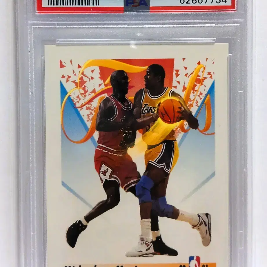 NBA 1991 스카이 박스 조던 vs 매직 PSA6