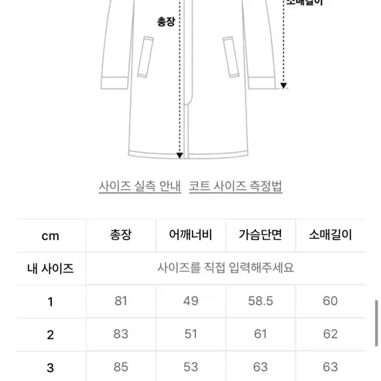 러프사이드 마리너 피코트 애쉬블랙 2size(105사이즈감)새상품급