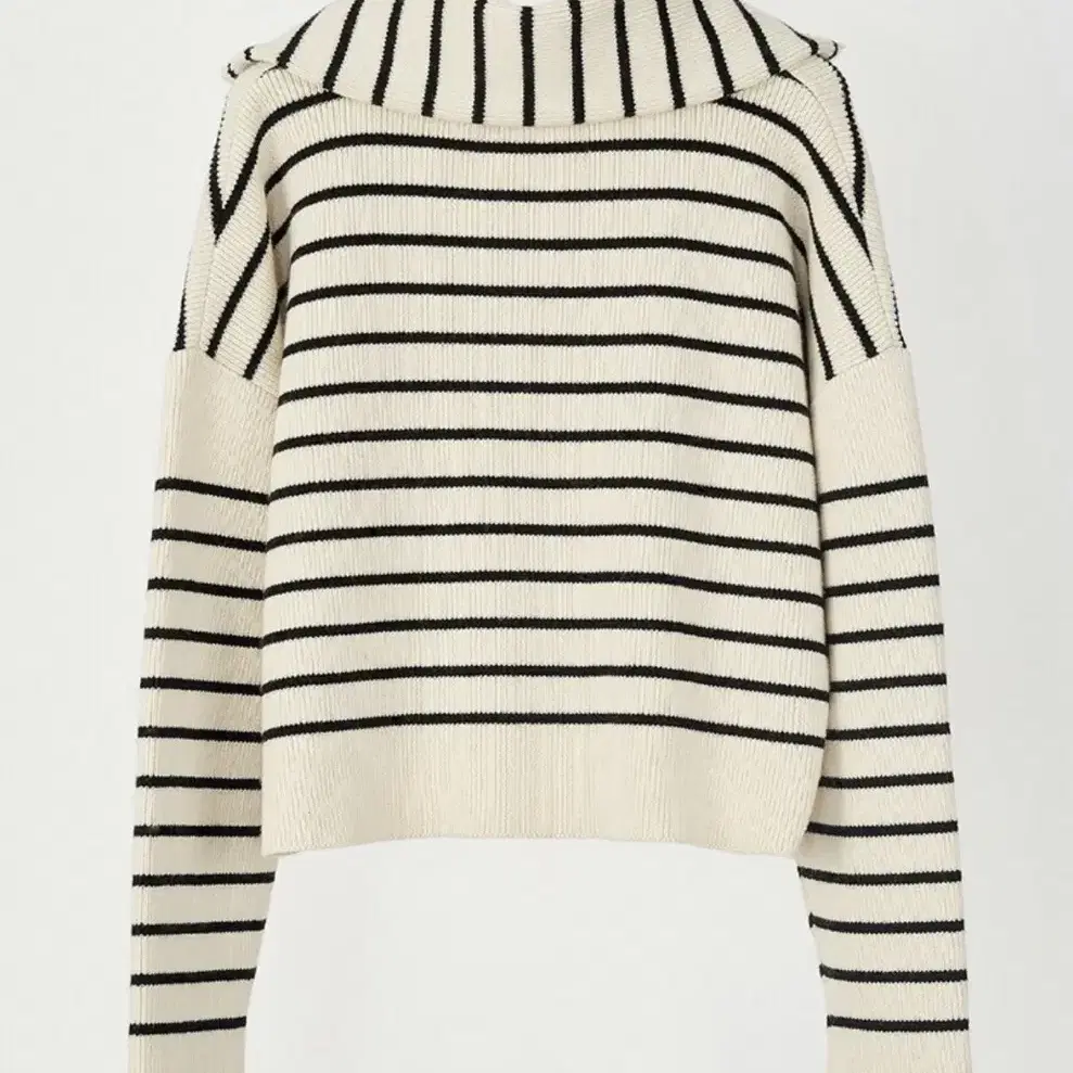 해바이해킴 STRIPE SLIT KNIT 스트라이프 니트