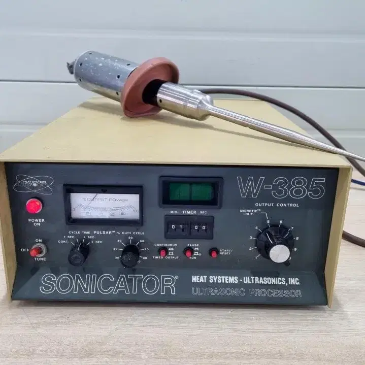 Sonicator Heat Systems W-385 초음파 프로세서