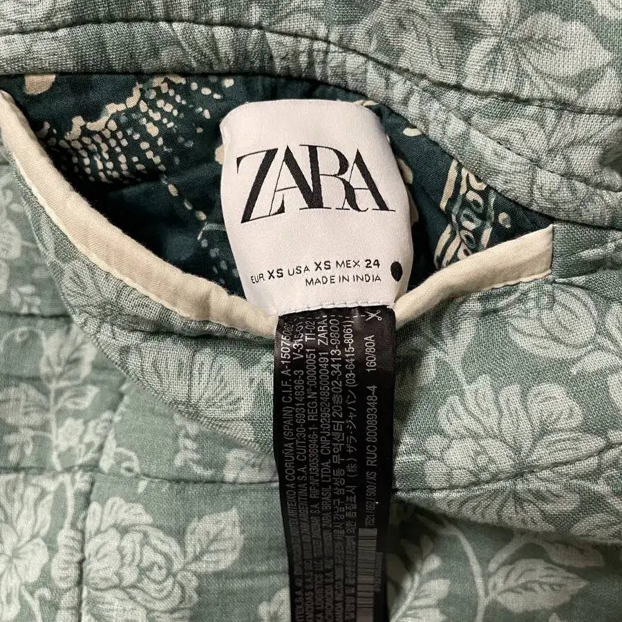 [ZARA] 자라 리버시블 패딩 자켓 xs사이즈