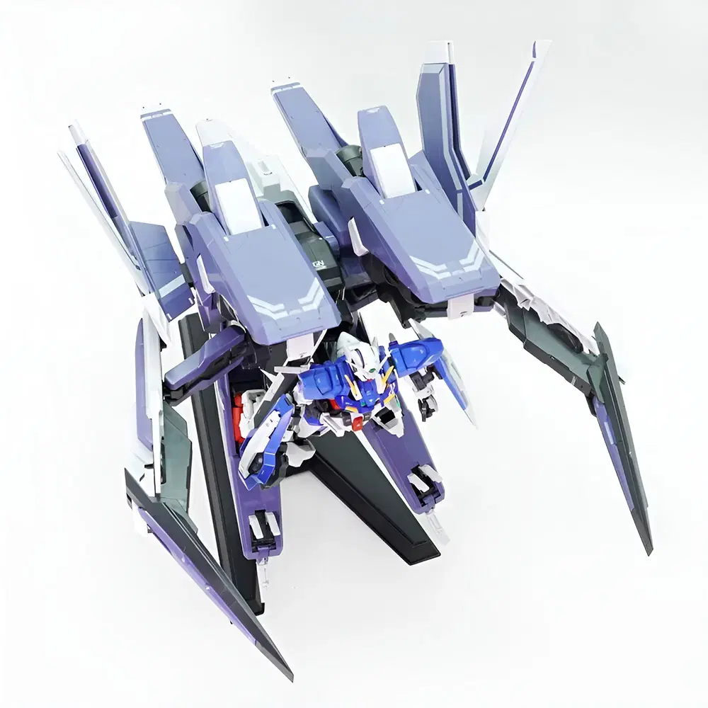 고고 HG13-OO 1/144 GN암즈 타입 E+건담엑시아 트랜잠 모드