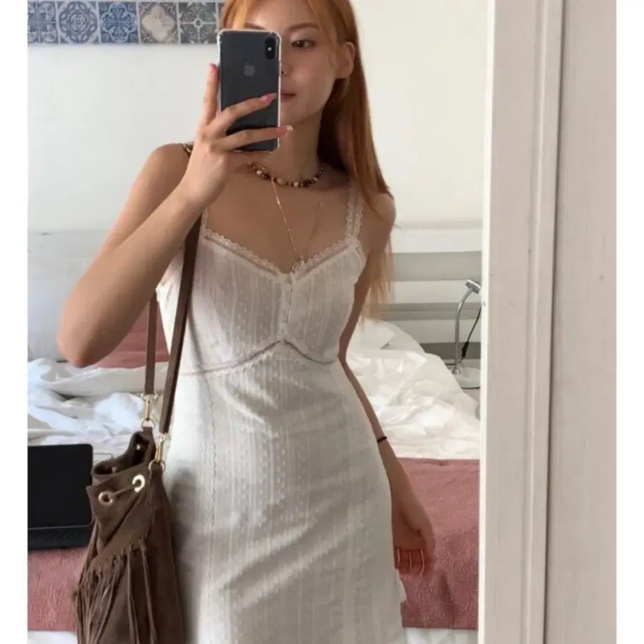 루루서울 원피스s white dream mini dress