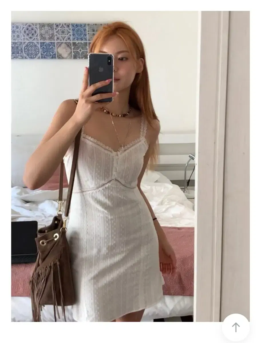 루루서울 원피스s white dream mini dress