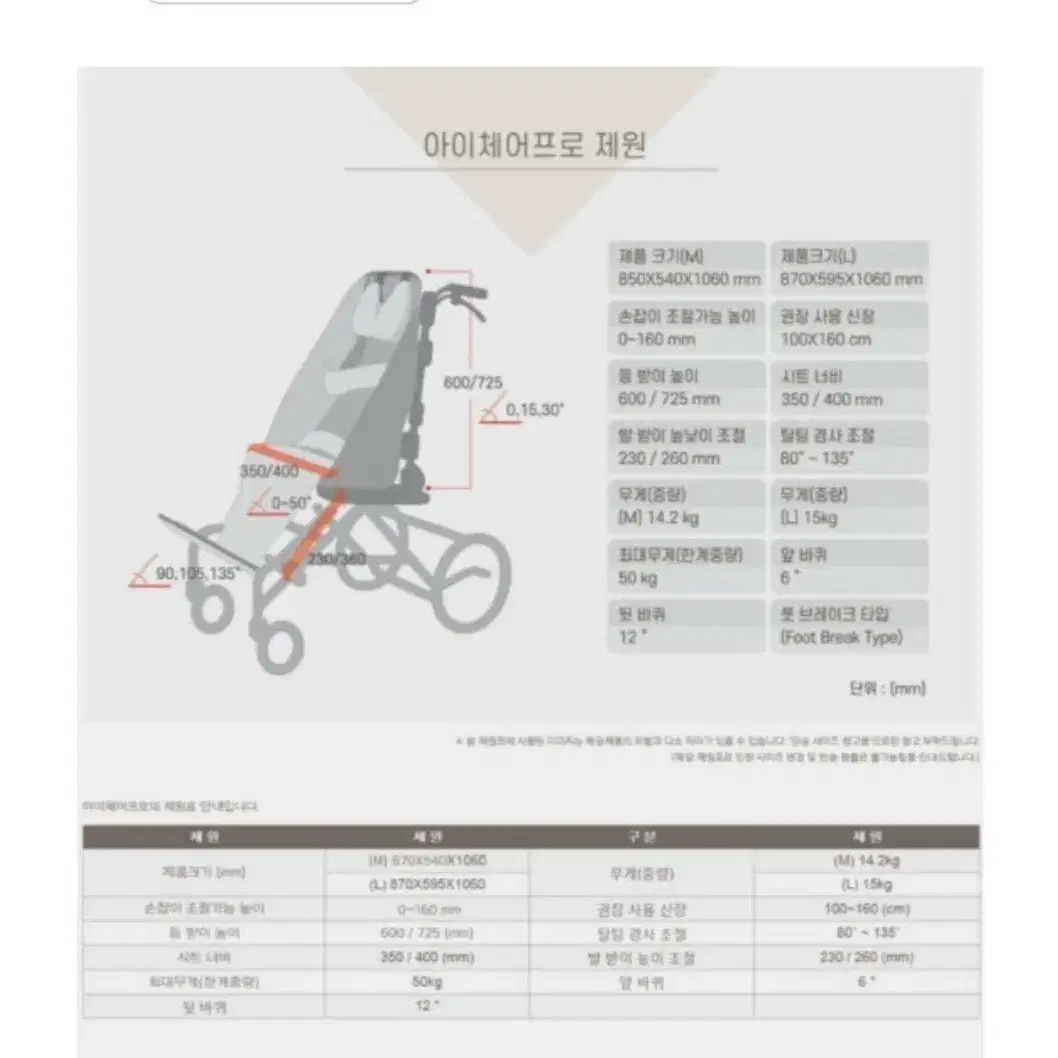 아이체어프로M사이즈