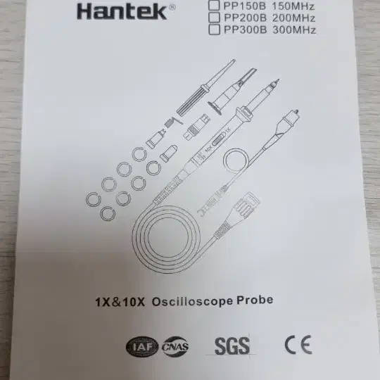 han tek 오실로스코프,멀티테스터기 겸용