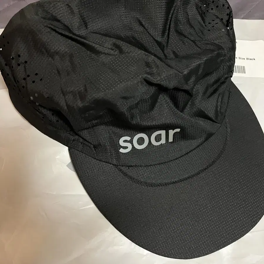 [새상품] 소어 러닝 soar running cap 캡 모자 블랙