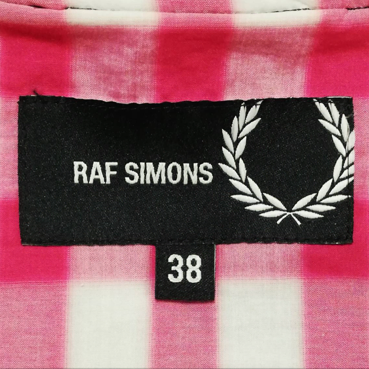 라프시몬스 x 프레디페리 (RAF SIMONS) 로고 자수 MA1 자켓