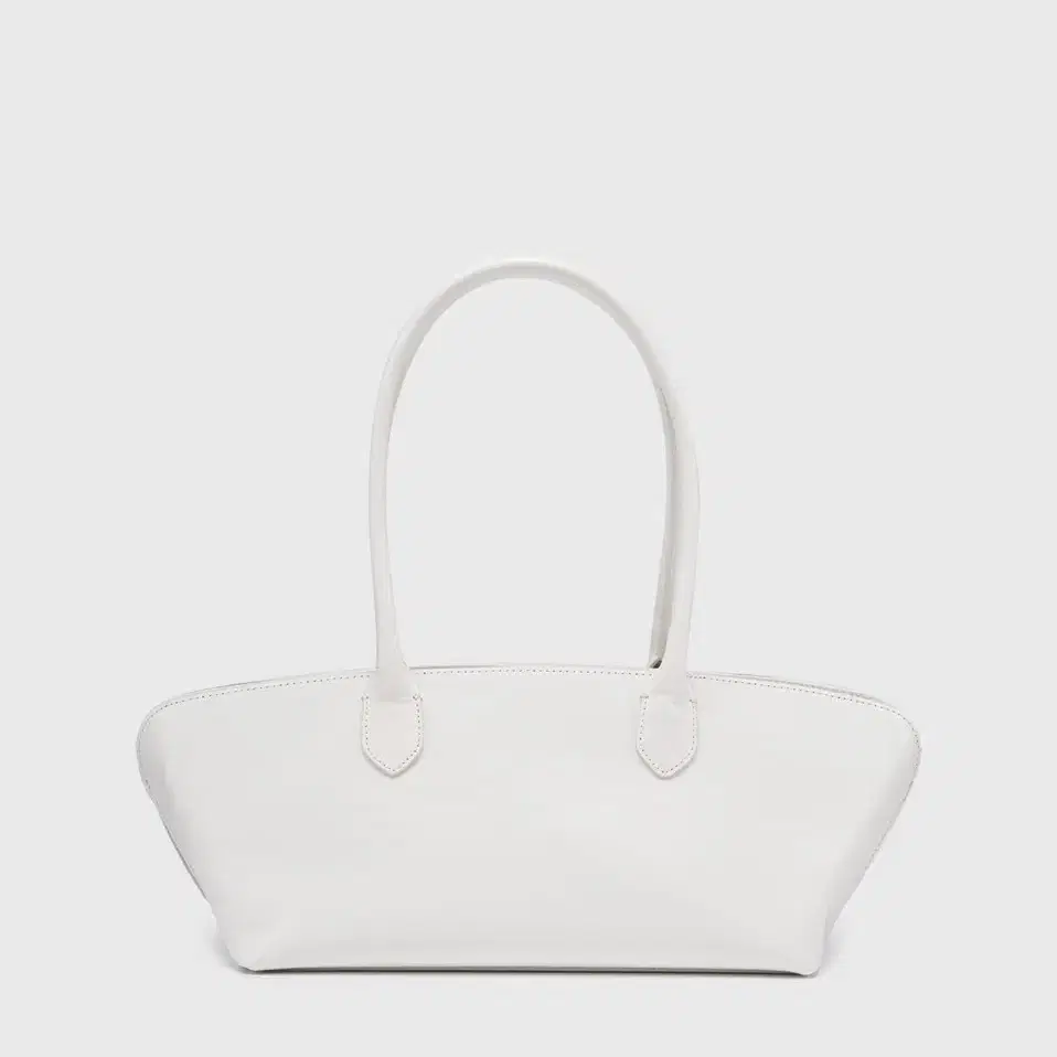 새상품) Lfm leather shell bag white