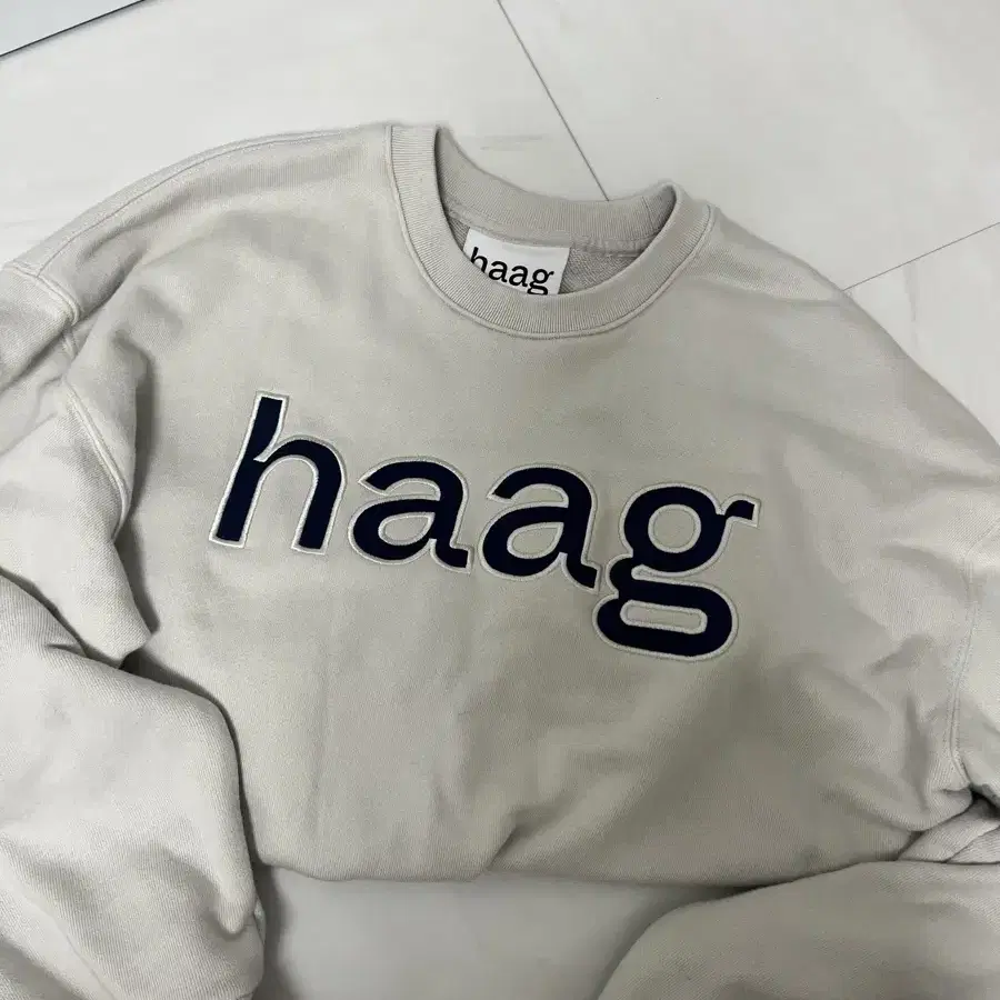 haag birthday mtm-light gray M사이즈