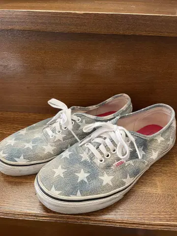 반스 어센틱 26cm 데님 스타