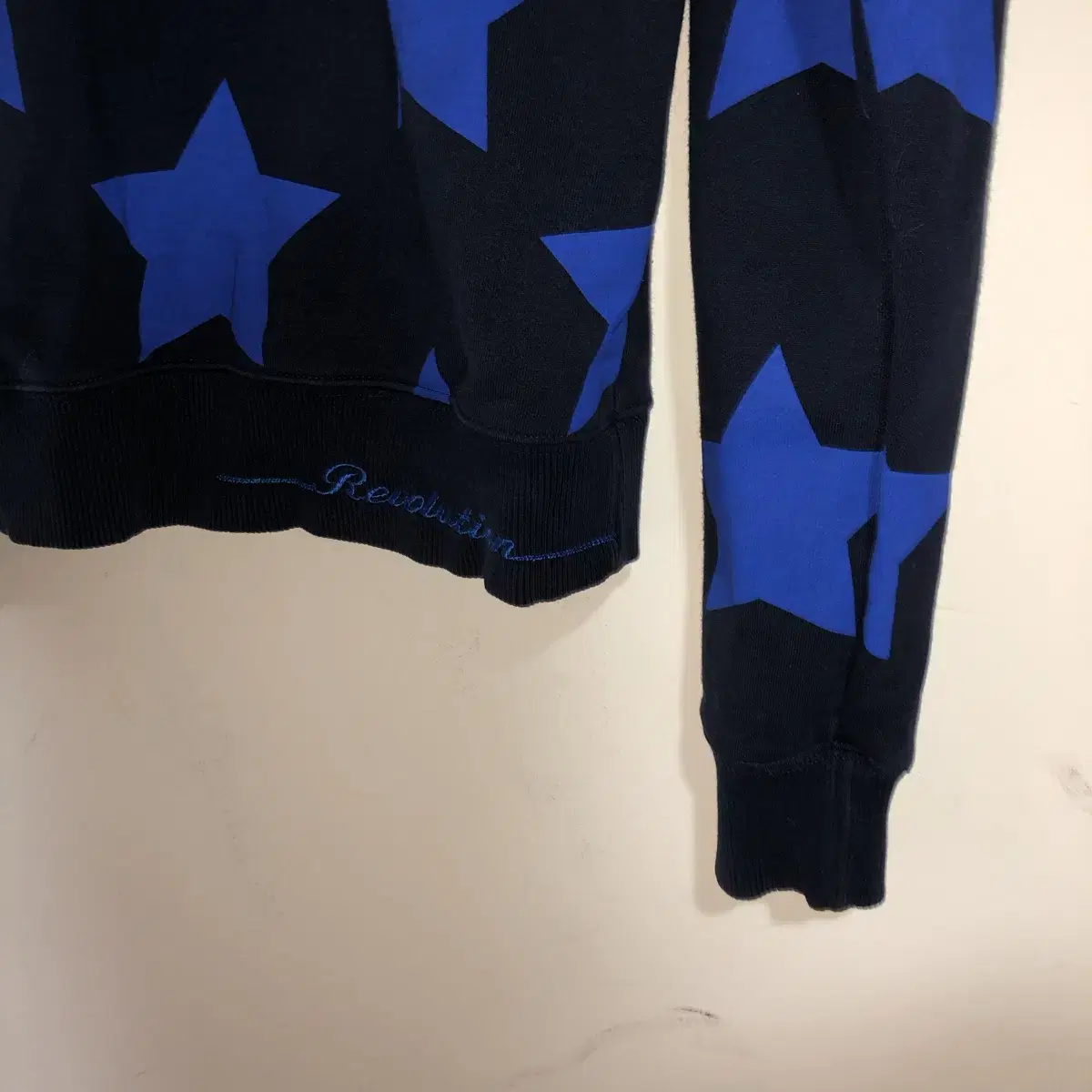 Vintage DOHC blue star hood t