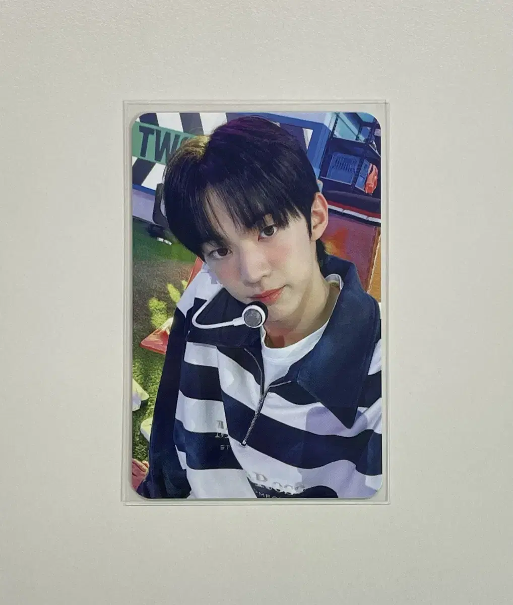 TWS Dohoon pop up unreleased photocard You know, starting today photocard ld luckydraw TWS