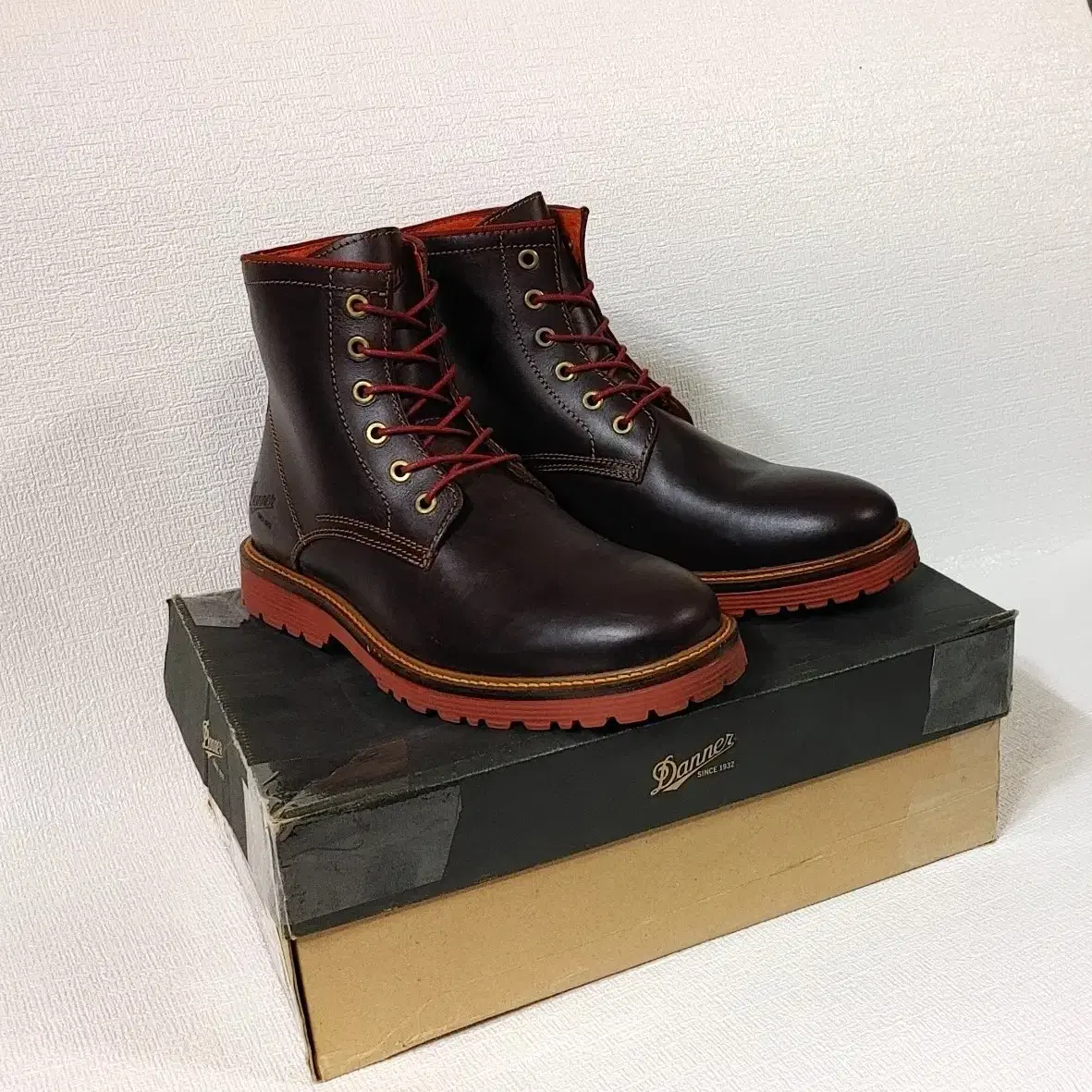 새상품)Danner 265 대너 아메리카 워커부츠 다크 브라운 D0020