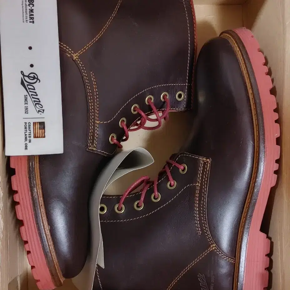 새상품)Danner 265 대너 아메리카 워커부츠 다크 브라운 D0020