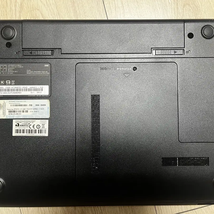 삼성노트북(NT300E5C) SSD120GB