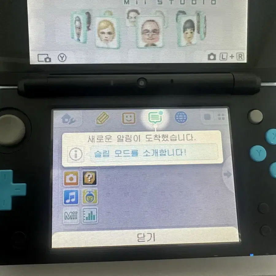 닌텐도 New 2ds xl 블랙 터콰이즈