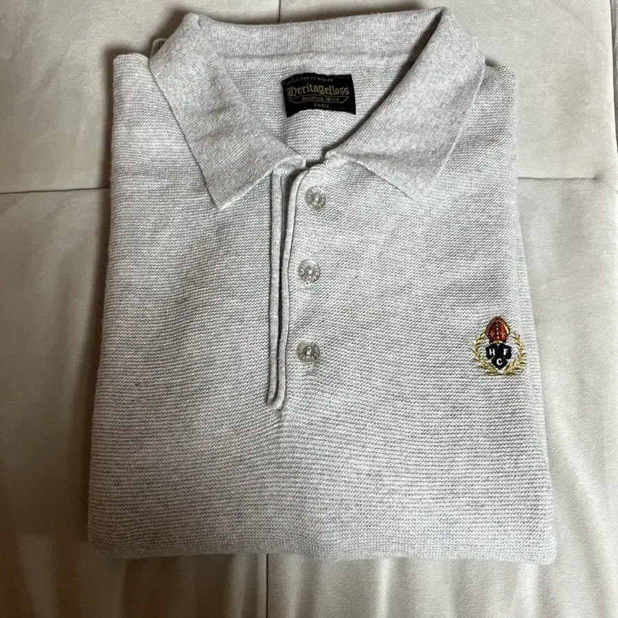 헤리티지 플로스 CREST WOOL POLO SHIRT