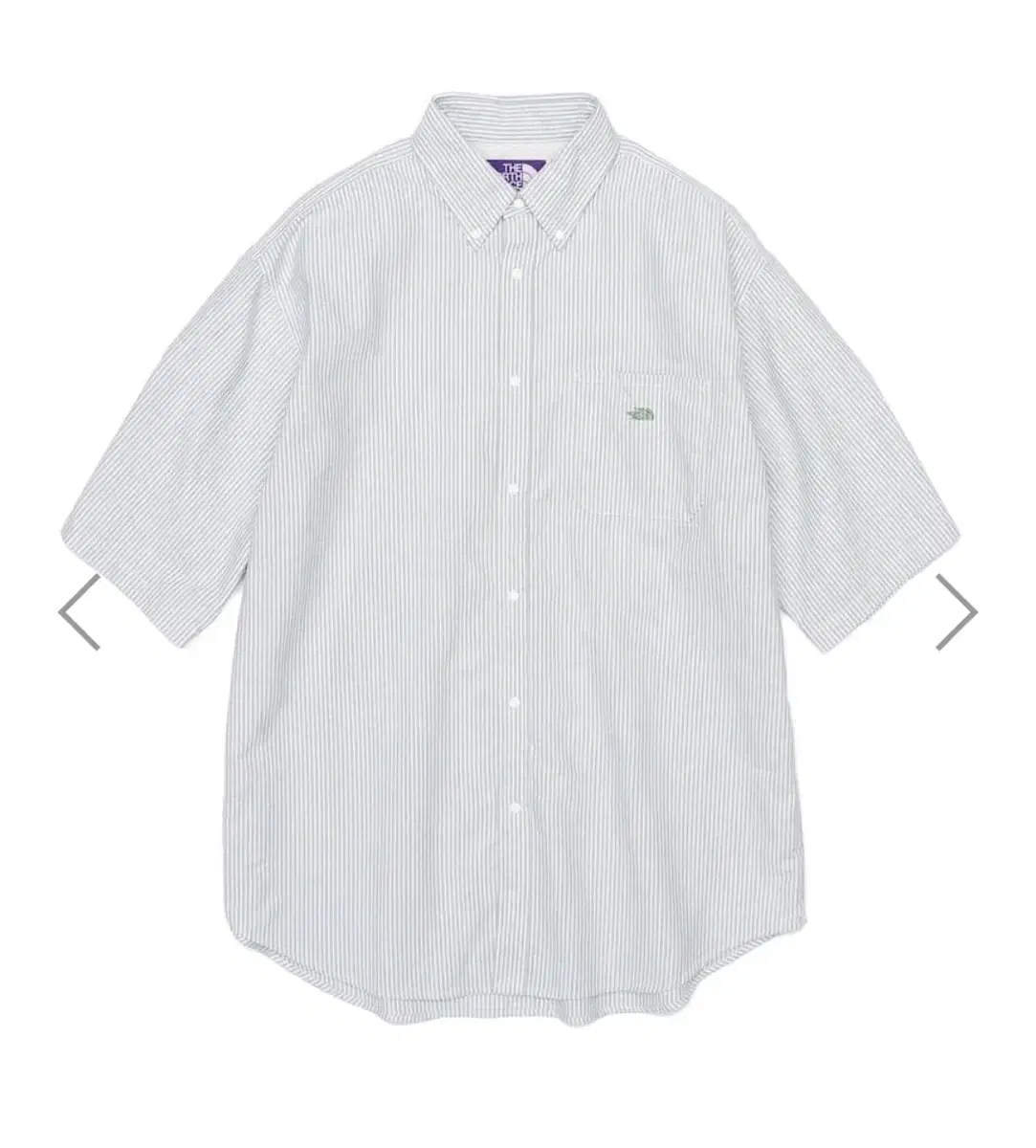 The North Face Purple Label Striped Short Sleeve Shirt L