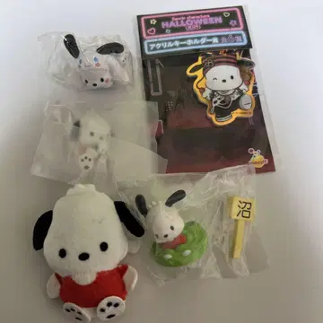 산리오 캐릭터 포차코 키링 가챠가챠 피규어