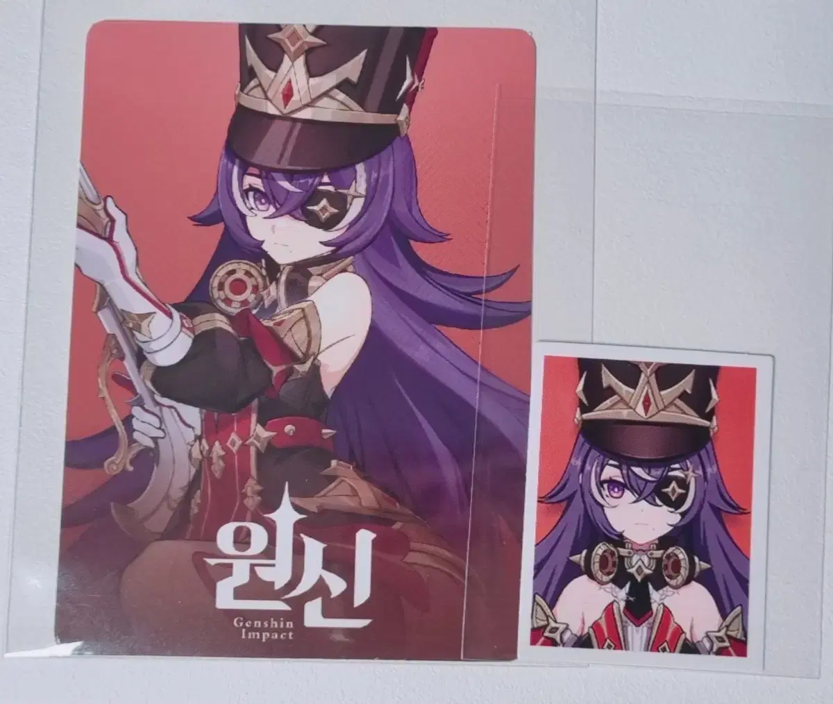 Genshin Impact Charlotte Photocard + Incremental Set Pibang Fontaine