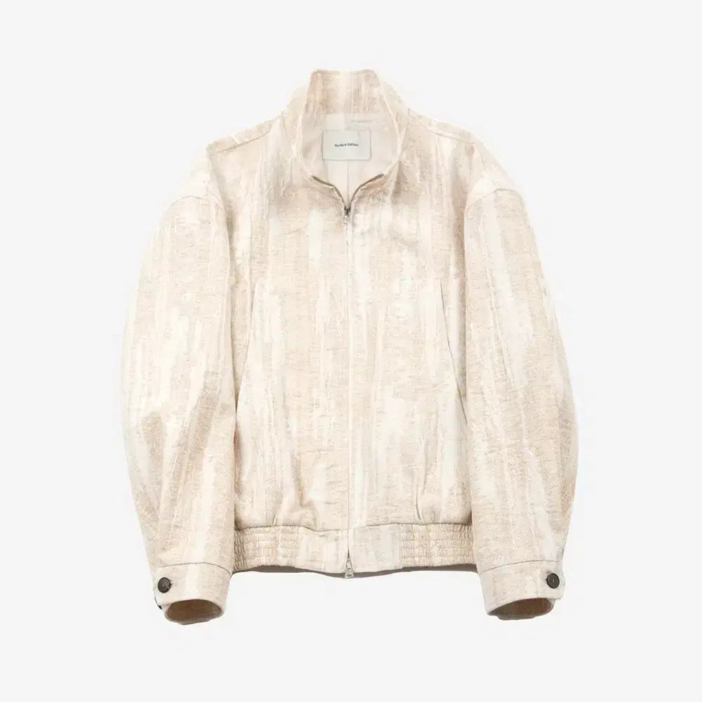 서피스에디션 Jacquard Bomber Jacket_Ivory