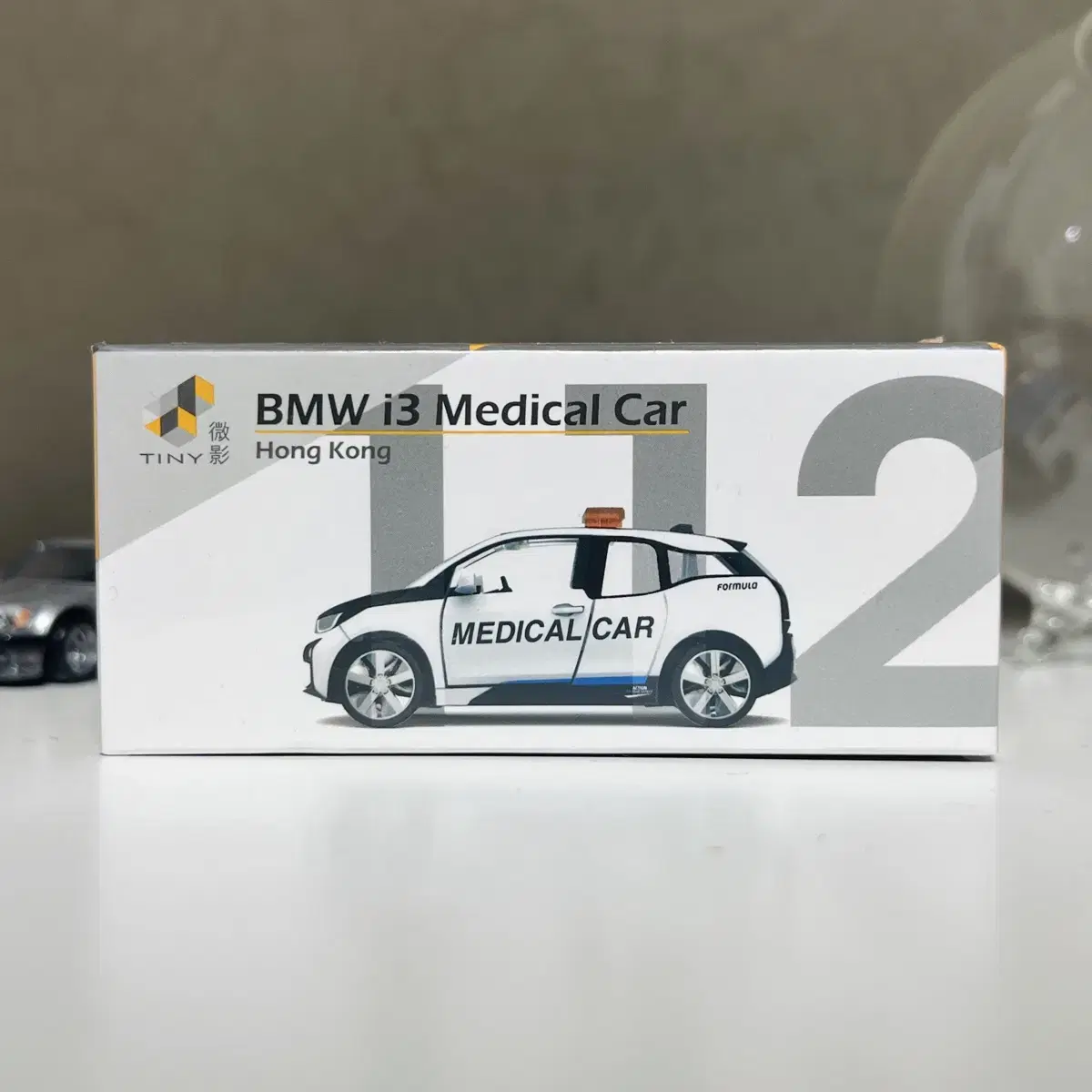 Tiny BMW i3 메디컬 카 다이캐스트