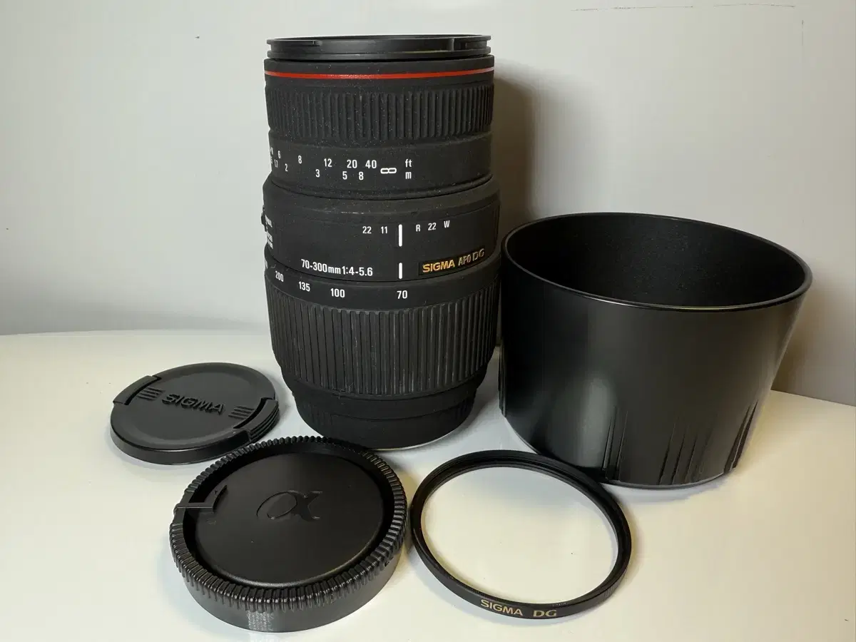 Sony Alphamount APO DG 70-300mm telephoto ren