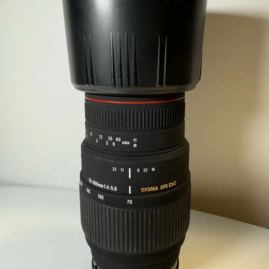 소니 알파마운트 70-300mm 망원렌즈 고구마