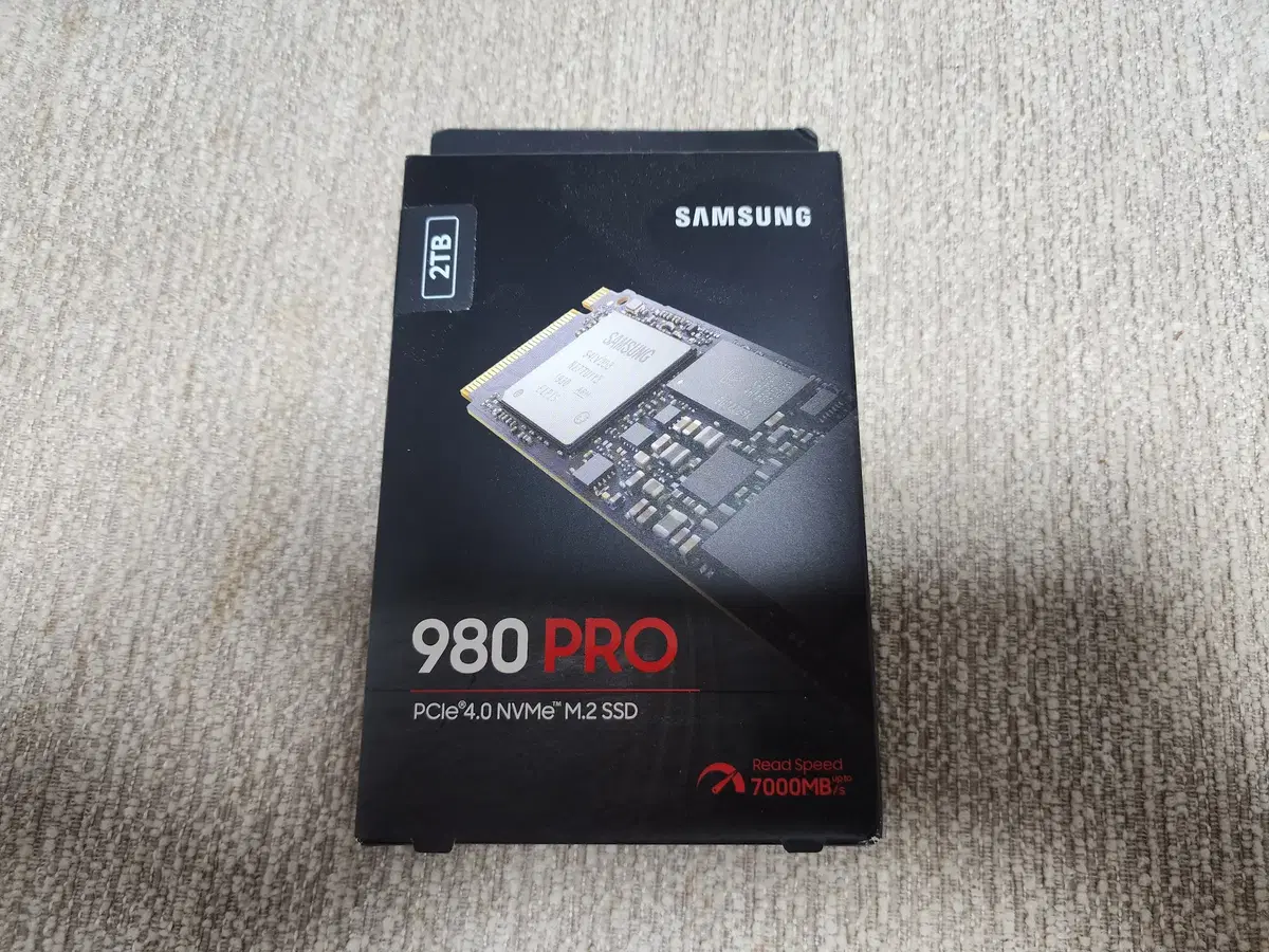 삼성 ssd 980pro 2tb nvme ssd 신품미개봉