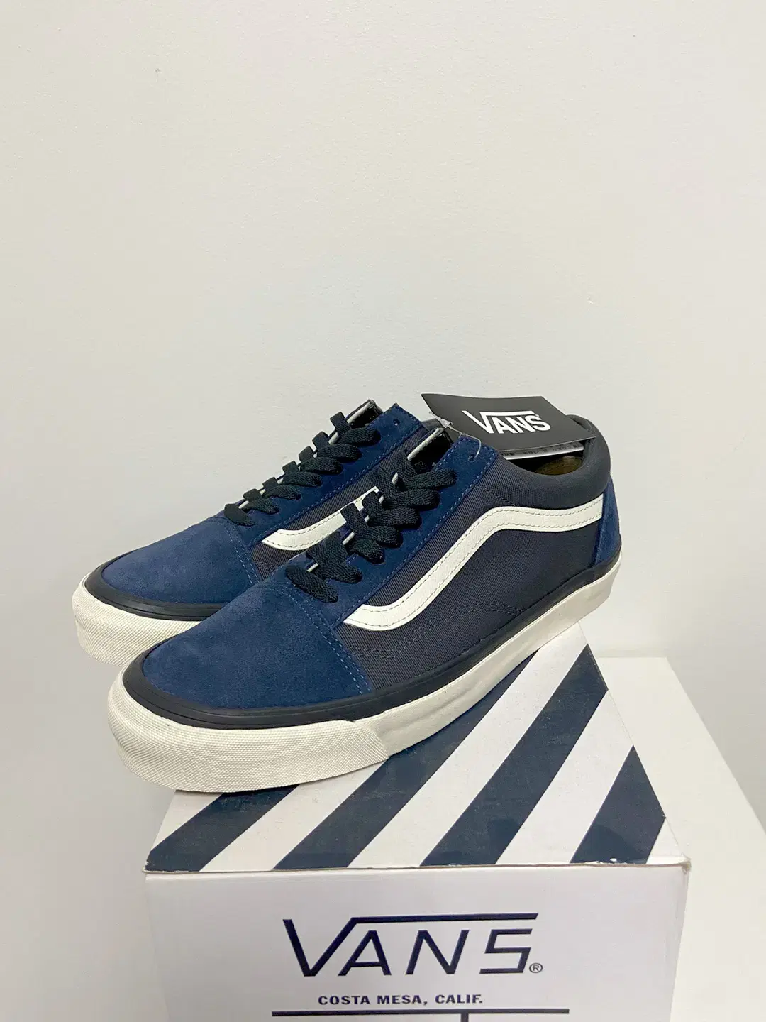 반스볼트 X 더블탭스 WTAPS 올드스쿨 블루 280