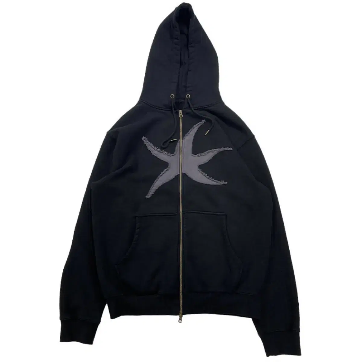 더콜디스트모먼트 TCM starfish hooded zip-up