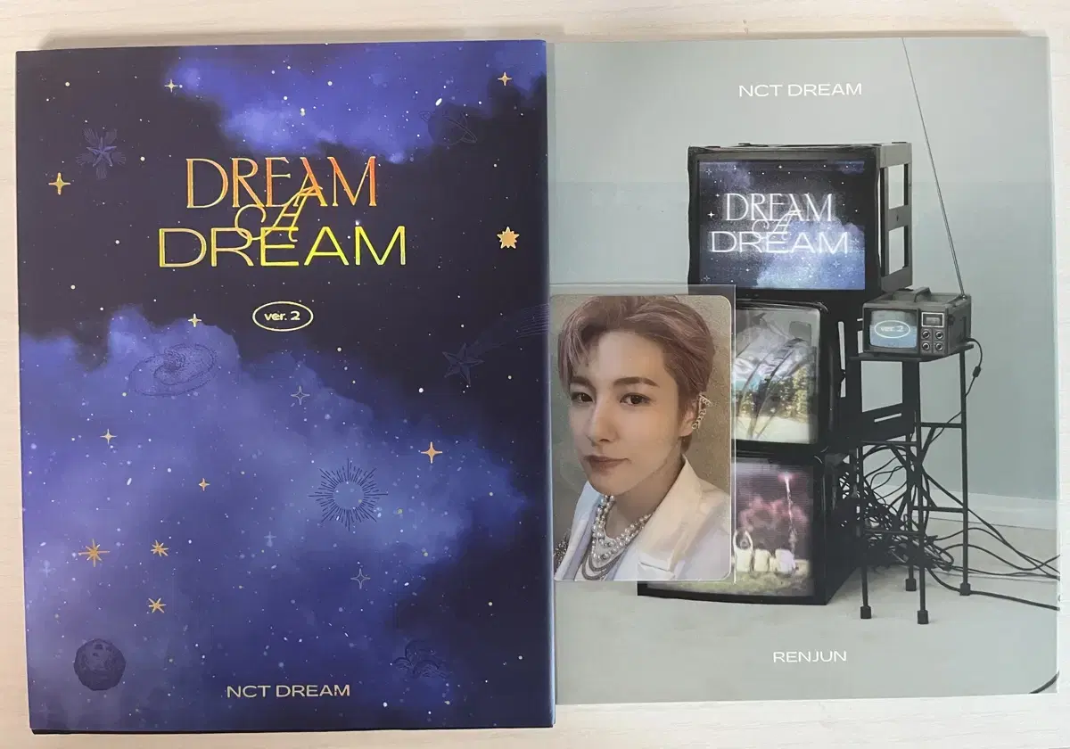 드림어드림 dream a dream ver.2 런쥔 포카포토북엽서북 일괄