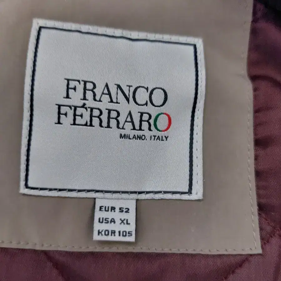 FRANCO FERRARO 코트  105사이즈  작은하지있음