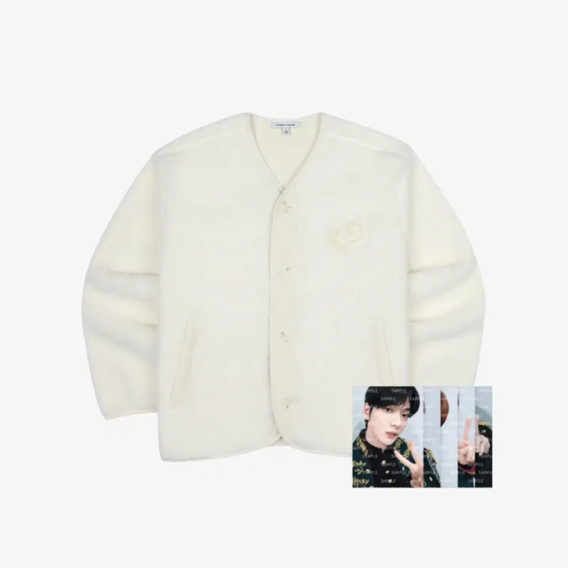 투바투 Fleece Jacket (Ivory) 플리스 자켓 스윗미라지