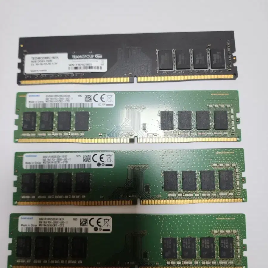 삼성메모리카드8GB DDR4 2666V 개당15000원 외산8GB DDR