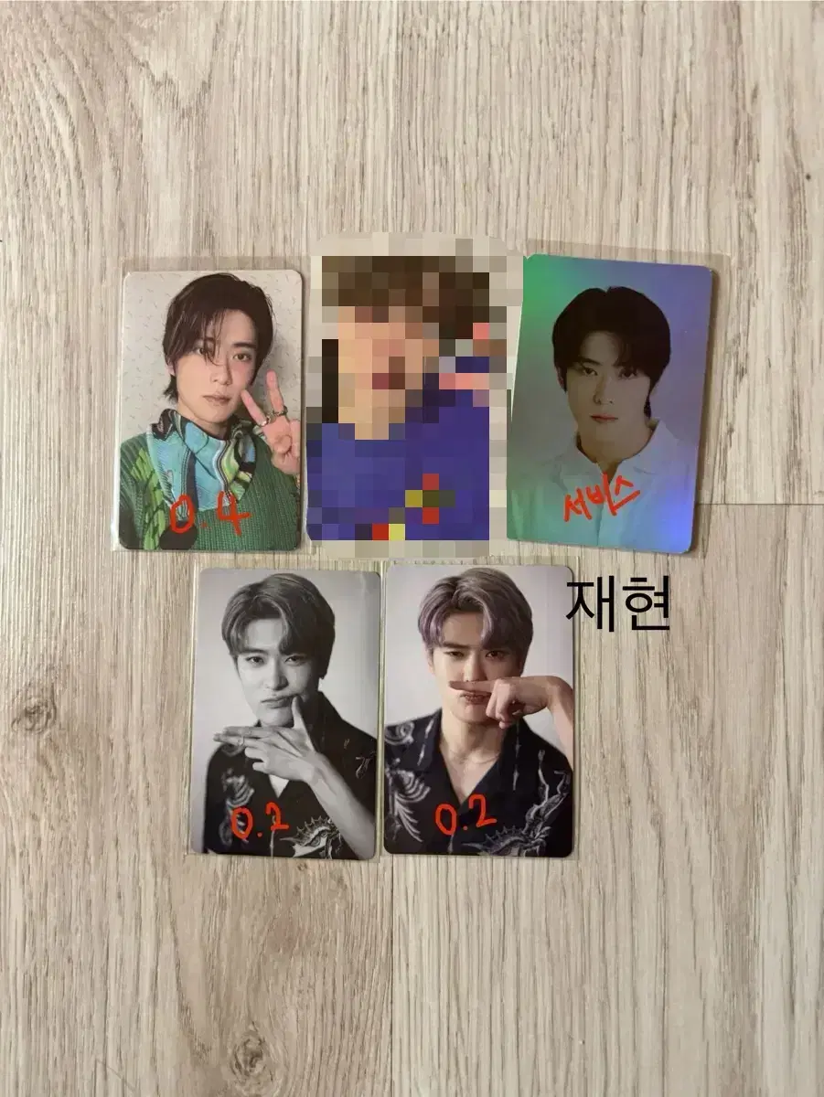 NCT 127 jaehyun photocard wts NeoZone FeiBolette Diicon